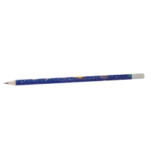 Олівець графітовий HB з гумкою COSMOS, 5шт. в блістері ZB.2303-5